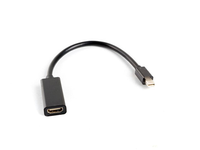 EAN 5901969408683 - Lanberg AD-0005-BK adaptador de cable de vídeo 0,2 m Mini DisplayPort HDMI tipo A (Estándar) Negro imagen 1