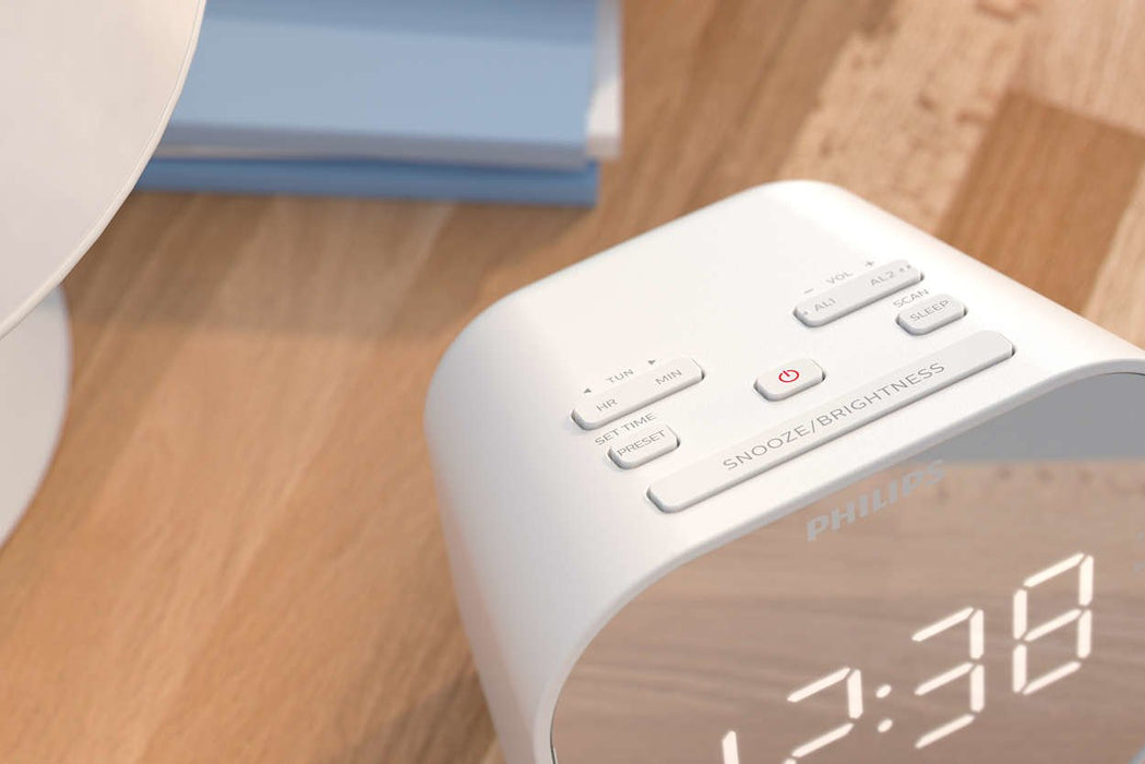 EAN 4895229116658 - Philips TAR4406/12 despertador Reloj despertador digital Blanco imagen 9