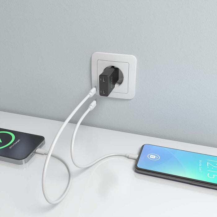 EAN 8435739902561 - AISENS ASCH-30W2P049-BK cargador de dispositivo móvil Cámara digital, MP3, MP4, Teléfono móvil, Navegante imagen 5