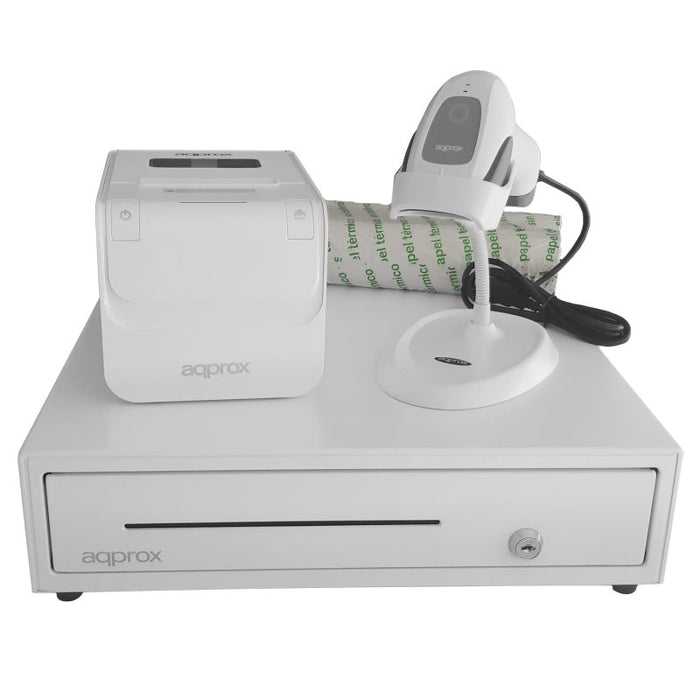 EAN 8435099529996 - Approx appPOSPACK4180WH2D 203 x 203 DPI Alámbrico Térmico Impresora de recibos imagen 1