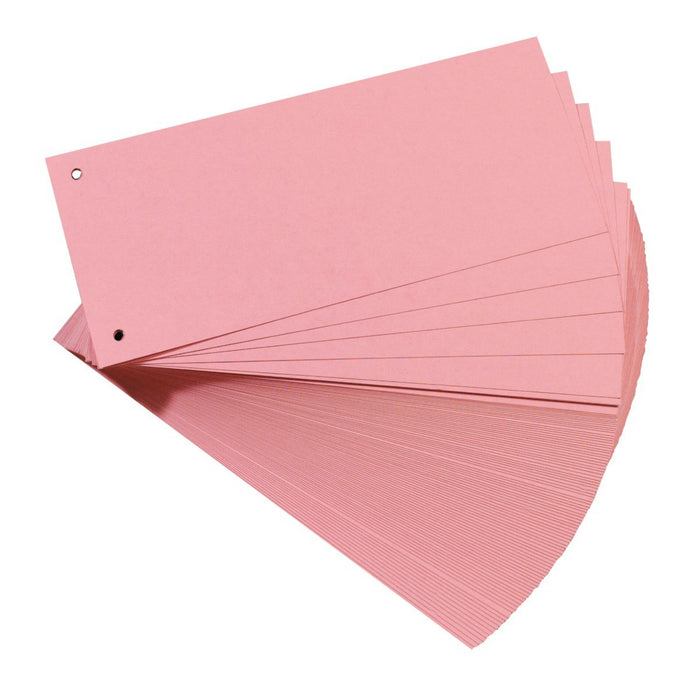 EAN 4008110314778 - Herlitz 10843498 divisor Cartón Rosa, Rosa 100 pieza(s) imagen 1