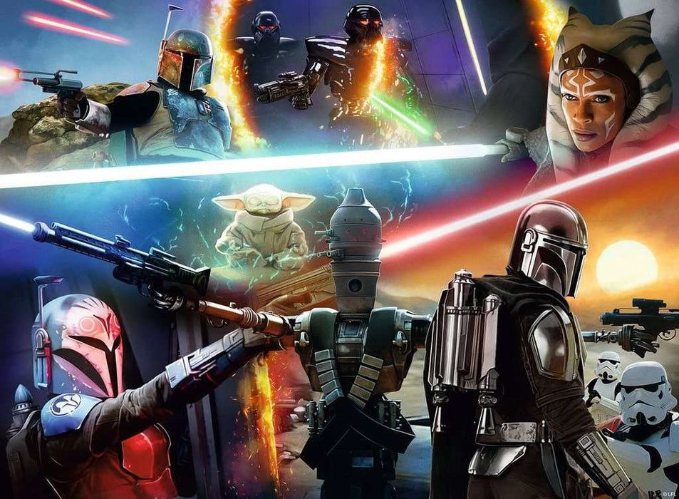 EAN 4005556132799 - Ravensburger The Mandalorian: Crossfire Puzzle rompecabezas 300 pieza(s) Fantasía imagen 1