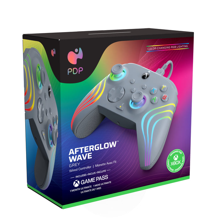 EAN 0708056070243 - PDP Afterglow Wave Gris USB Gamepad Analógico/Digital PC, Xbox One, Xbox Series S, Xbox Series X imagen 1