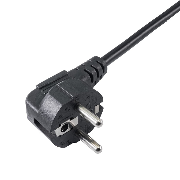 EAN 5901720130730 - Akyga AK-PC-04A cable de transmisión Negro 1,8 m CEE7/7 Acoplador C13 2 x imagen 2