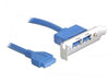 EAN 4043619829767 - DeLOCK USB 3.0 19-pin - 2 x USB 3.0-A imagen 1