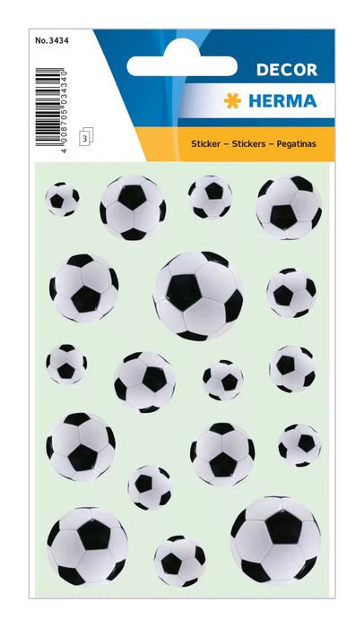 EAN 4008705034340 - HERMA 3434 etiqueta decorativa engomada Papel Negro, Blanco Permanente 54 pieza(s) imagen 2