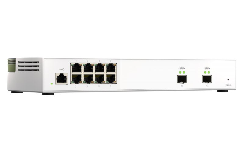 EAN 4713213518373 - QNAP QSW-M2108-2S switch Gestionado L2 2.5G Ethernet (100/1000/2500) Gris imagen 3