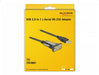EAN 4043619659623 - DeLOCK 65962 cable de serie Negro 3 m USB tipo A DB-9 imagen 2
