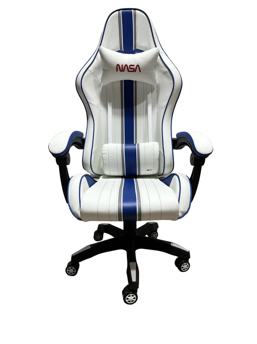 EAN 4895232705627 - NASA AT012BIS-WB silla para videojuegos Butaca para jugar Asiento acolchado Azul, Blanco imagen 1