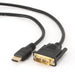 EAN 8716309043441 - Gembird 3m, HDMI/DVI, M/M DVI-D Negro imagen 2