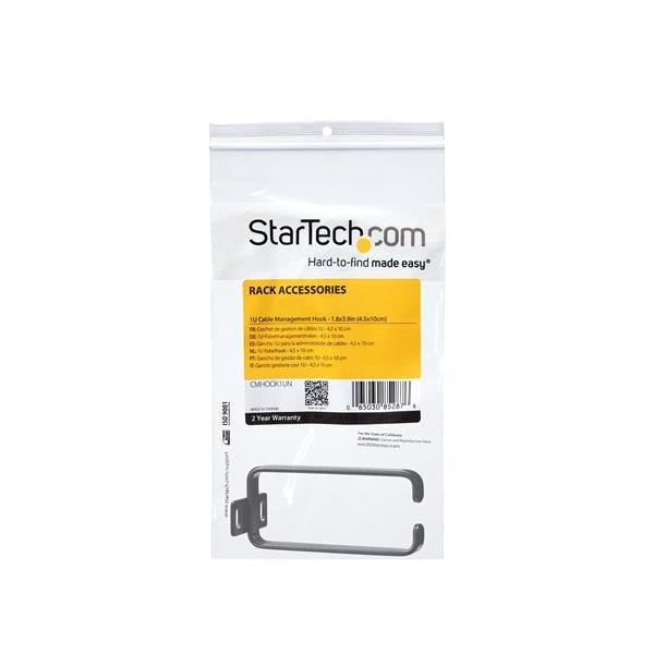 EAN 0065030852876 - StarTech.com CMHOOK1UN accesorio de bastidor Anillo organizador de cables imagen 5