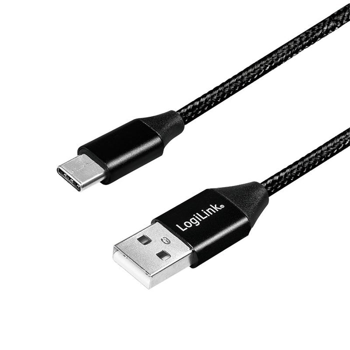 EAN 4052792052671 - LogiLink CU0140 cable USB USB 2.0 1 m USB C USB A Negro imagen 1