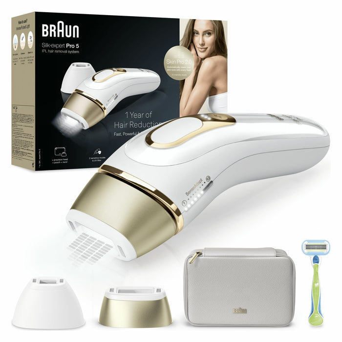 EAN 7500435238366 - Braun PL5152 Luz pulsada intensa (IPL) Oro, Blanco imagen 1