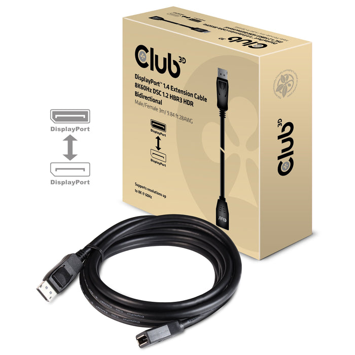 EAN 8719214471392 - CLUB3D cac-1023 3 m DisplayPort Negro imagen 1