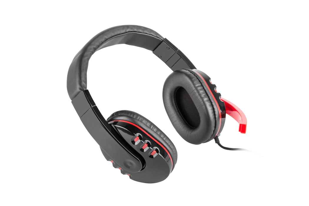 EAN 5901969401110 - GENESIS HM12X Auriculares Alámbrico Diadema Juego Negro, Rojo imagen 2