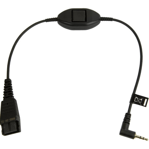 EAN 5706991001846 - Jabra 8800-00-55 cable de audio 0,3 m QD 2.5mm jack Negro imagen 1