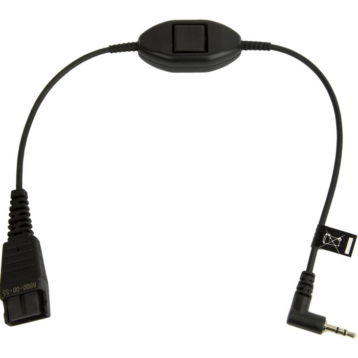 EAN 5706991001846 - Jabra 8800-00-55 cable de audio 0,3 m QD 2.5mm jack Negro imagen 1