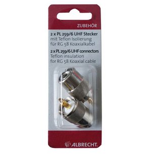 EAN 4032661501202 - Albrecht 50120 conector coaxial 2 pieza(s) imagen 1