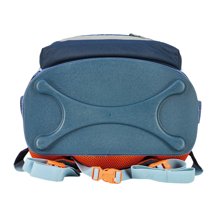 EAN 4008110396767 - Herlitz UltraLight Plus TechMech juego de mochila escolar Niño Poliéster Azul, Naranja imagen 4