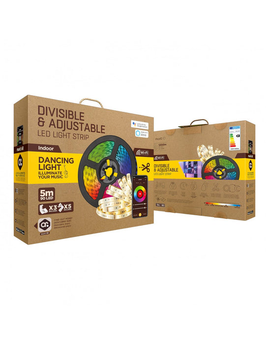 EAN 8426801164277 - Muvit MIOLST002 iluminación inteligente Tira de luz inteligente Wi-Fi 24 W imagen 6