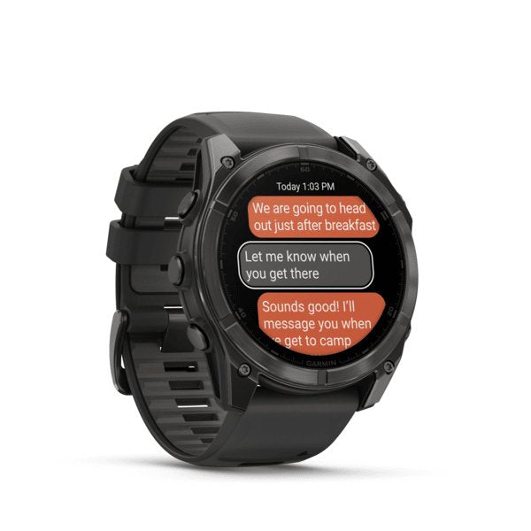 EAN 753759338206 - Garmin Fenix 8 3,56 cm (1.4") AMOLED 51 mm Digital 454 x 454 Pixeles Pantalla táctil Titanio Wifi GPS (sat imagen 6