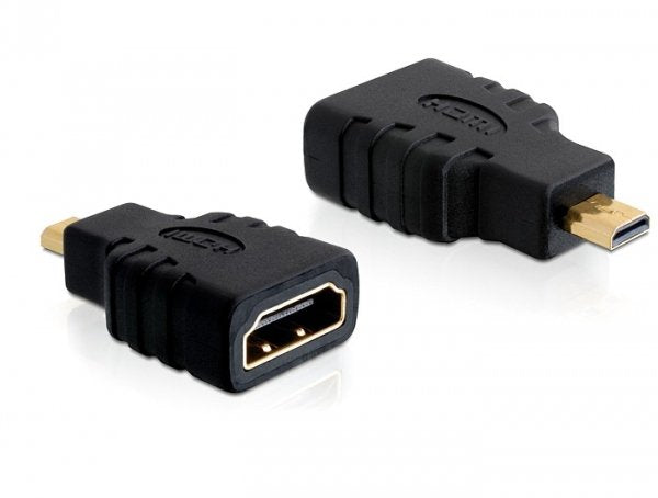 EAN 4043619652426 - DeLOCK HDMI micro D/HDMI A HDMI mirco D Negro imagen 1
