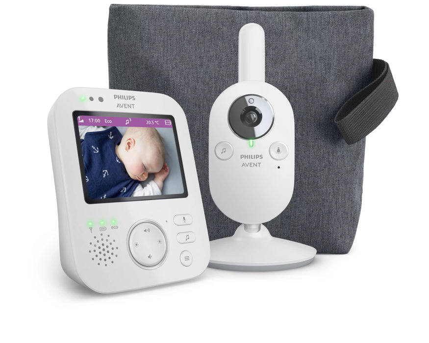 EAN 8720689016728 - Philips AVENT SCD892/26 video-monitor para bebés 300 m FHSS Blanco imagen 1