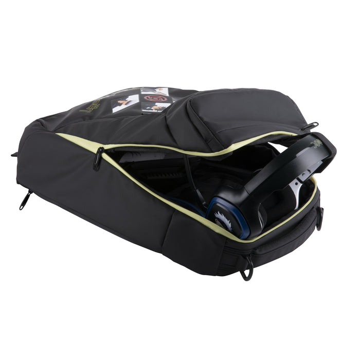 EAN 3328170292719 - Konix KX JUJUTSU 17' GAMING BACKPACK 43,2 cm (17") Mochila Negro, Oro imagen 5