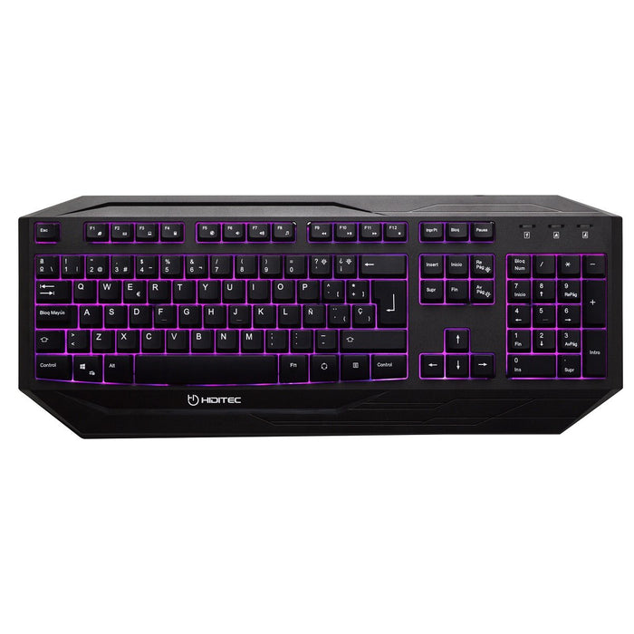 EAN 8436545690512 - Hiditec GK200 teclado Juego USB QWERTY Negro imagen 6