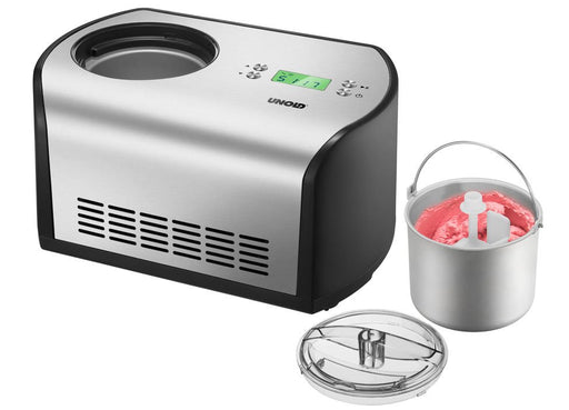 EAN 4011689488658 - Unold 48865 máquina para helados Compresor de helados 1,2 L 135 W Negro, Acero inoxidable imagen 2