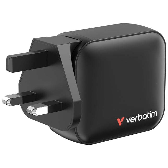 EAN 0023942322306 - Verbatim GaN Charger 100W Universal Negro Corriente alterna Carga rápida Interior imagen 6
