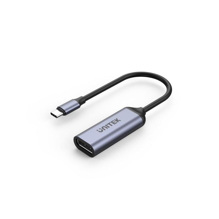 EAN 4894160048073 - UNITEK V1415A adaptador de cable de vídeo 0,15 m USB Tipo C DisplayPort Gris imagen 1
