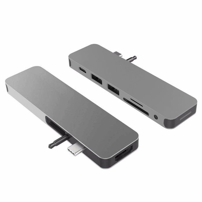 EAN 0817110013536 - Sanho HyperDrive SOLO 7-in-1 Alámbrico USB 3.2 Gen 1 (3.1 Gen 1) Type-C Gris imagen 7