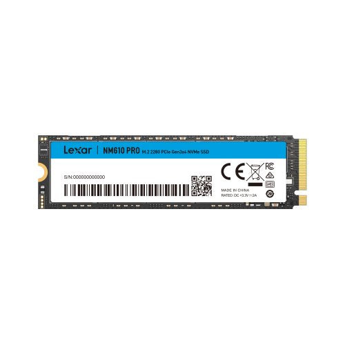 EAN 0843367128730 - Lexar NM610 PRO 500 GB M.2 PCI Express 3.0 NVMe imagen 1