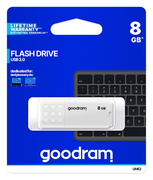 EAN 5908267935637 - Goodram UME2 unidad flash USB 8 GB USB tipo A 2.0 Blanco imagen 5