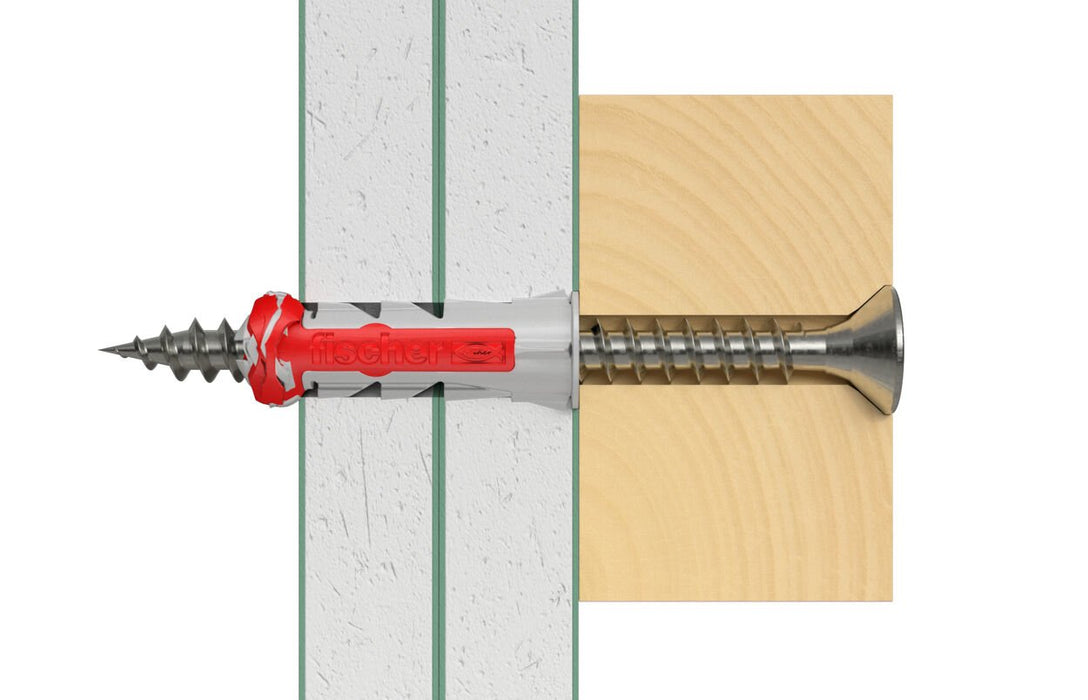 EAN 4048962240047 - Fischer DuoPower 4 pieza(s) Juego de enchufes de pared y tornillos 30 mm imagen 10