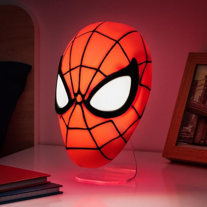EAN 5056577711042 - Paladone Spiderman Mask Light lámpara de mesa Rojo, Blanco imagen 3