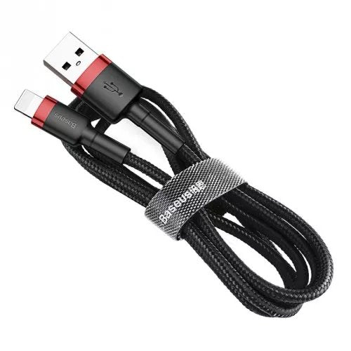 EAN 6953156275027 - Baseus CALKLF-C19 cable de conector Lightning 2 m Negro, Rojo imagen 4