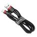 EAN 6953156275027 - Baseus CALKLF-C19 cable de conector Lightning 2 m Negro, Rojo imagen 4