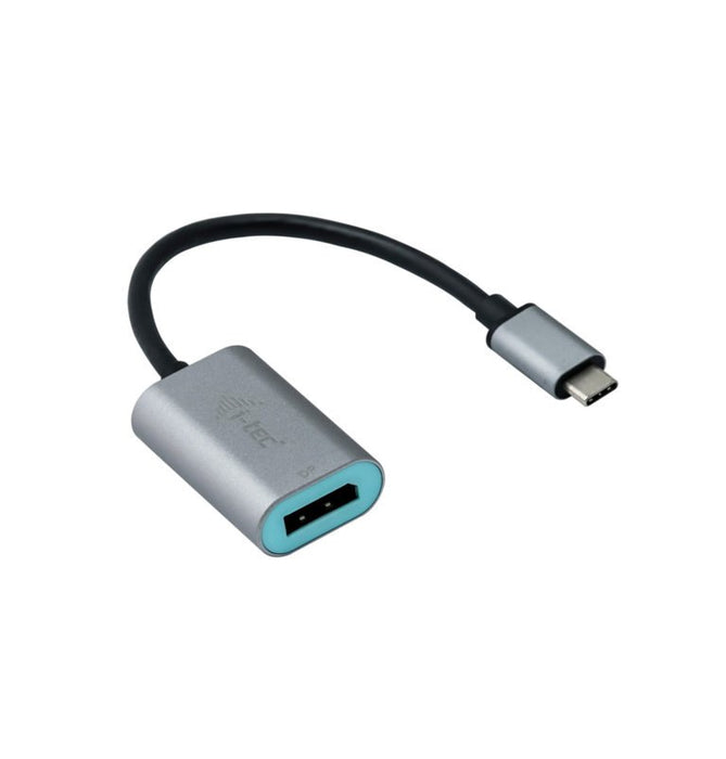 EAN 8595611702617 - i-tec Metal C31METALDP60HZ adaptador de cable de vídeo 0,15 m USB Tipo C Gris, Turquesa imagen 1
