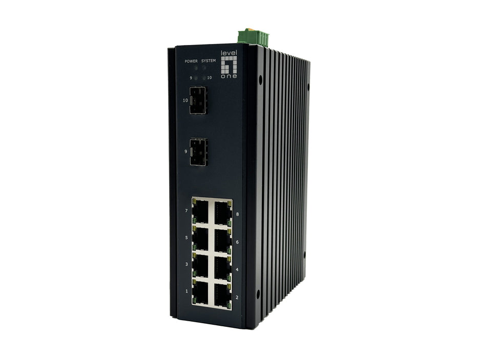EAN 4015867238585 - LevelOne IGU-1071 switch Gestionado L2+ Gigabit Ethernet (10/100/1000) Negro imagen 1