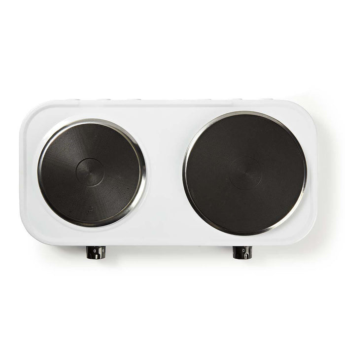 EAN 5412810293148 - Nedis KAEP250EWT2 hobs Blanco Encimera Hornillo eléctrico / Placa eléctrica 2 zona(s) imagen 2