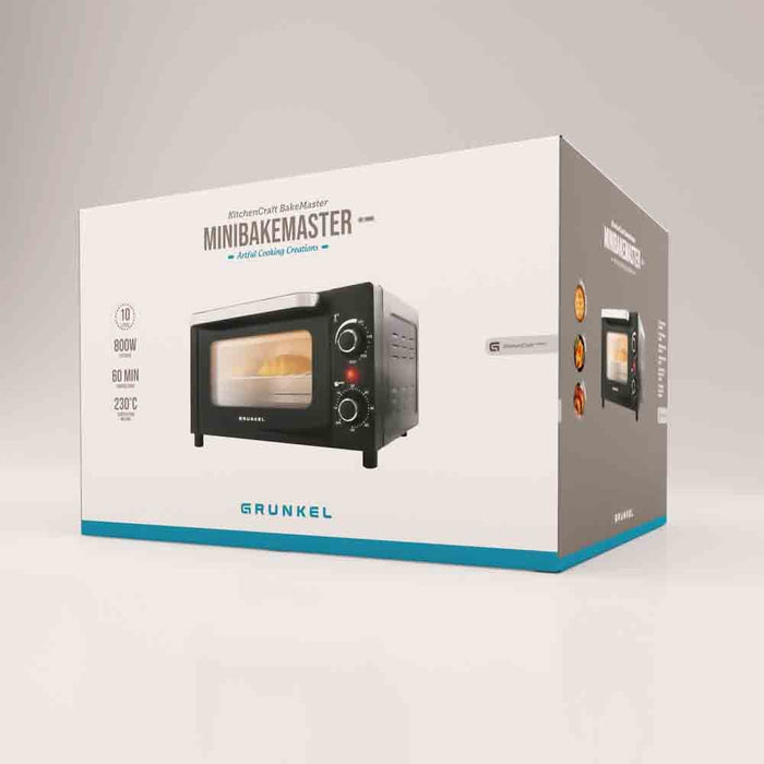 EAN 8426156017013 - Grunkel HR-10MINI horno tostador 10 L 1600 W Negro imagen 9