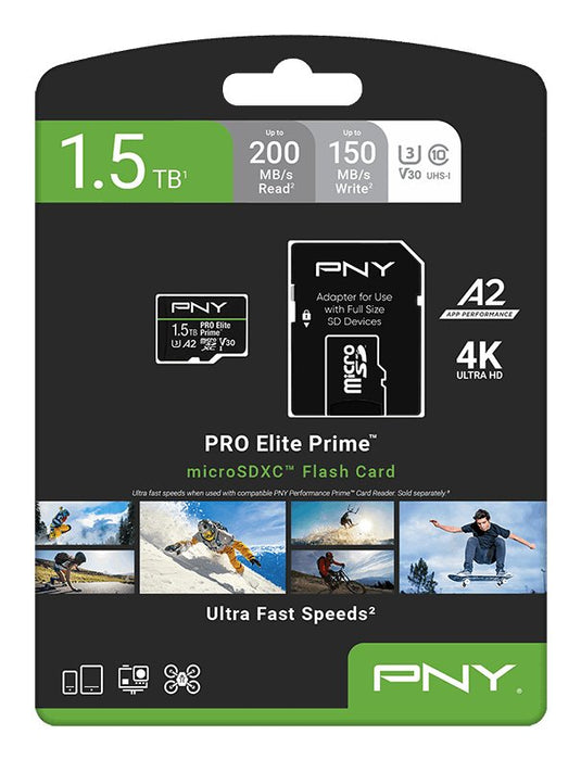 EAN 0751492792804 - PNY PRO Elite Prime 1,5 TB MicroSDXC UHS-I Clase 10 imagen 7