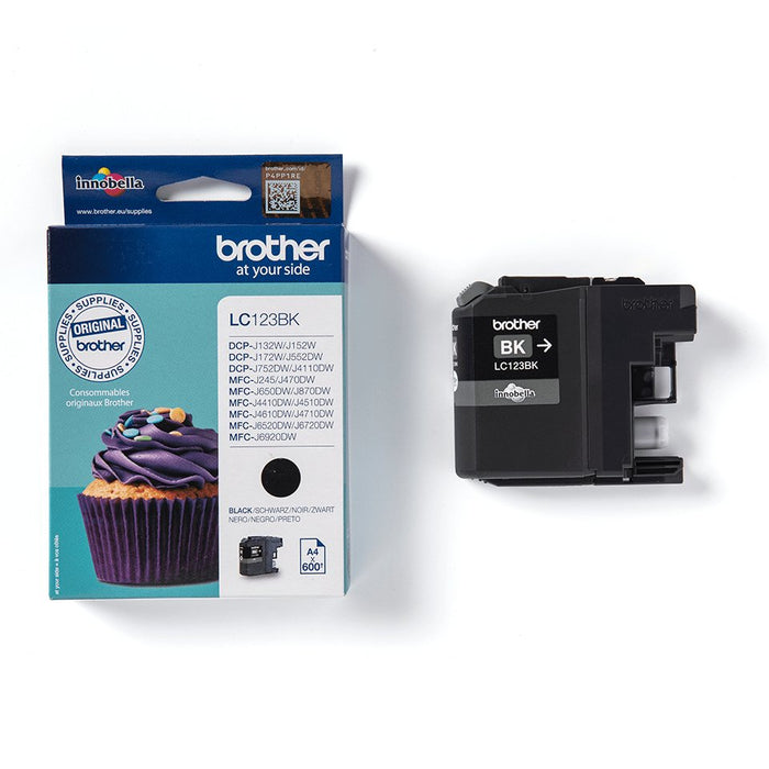 EAN 4977766713894 - Brother LC123BK cartucho de tinta 1 pieza(s) Original Negro imagen 3