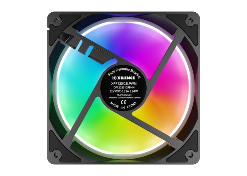 EAN 4044953504273 - Xilence XF083 sistema de refrigeración para ordenador Carcasa del ordenador Ventilador 12 cm Negro 1 piez imagen 4