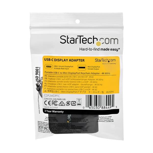 EAN 0065030884495 - StarTech.com CDP2MDPFC Adaptador gráfico USB 7680 x 4320 Pixeles Negro imagen 8