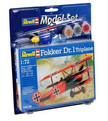 EAN 4009803641164 - Revell Fokker DR.1 Triplane Maqueta de avión de ala fija Kit de montaje 1:72 imagen 1
