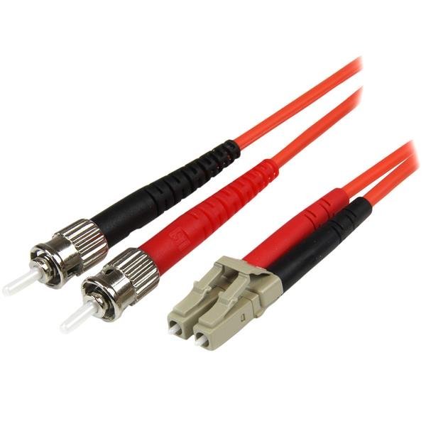 EAN 0065030849746 - StarTech.com 50FIBLCST5 Cable de fibra óptica e InfiniBand Rojo imagen 1