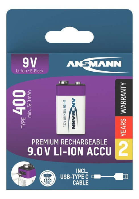 EAN 4013674194001 - Ansmann 1315-0005 pila doméstica Batería recargable 9V Ión de litio imagen 6